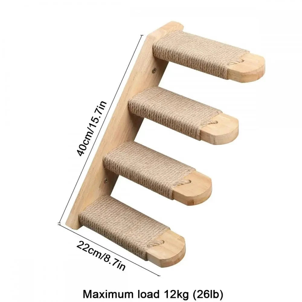 Wall-Mounted Cat Tree & Shelves