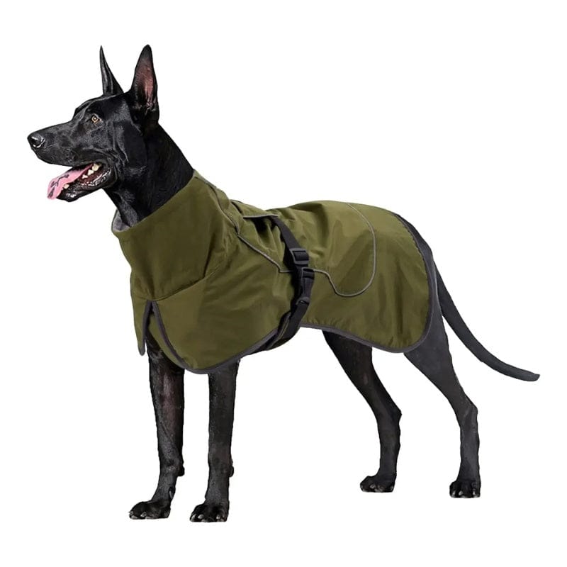 TechnuPet Dog Raincoats Waterproof Dog Raincoat with Soft Fleece Lining