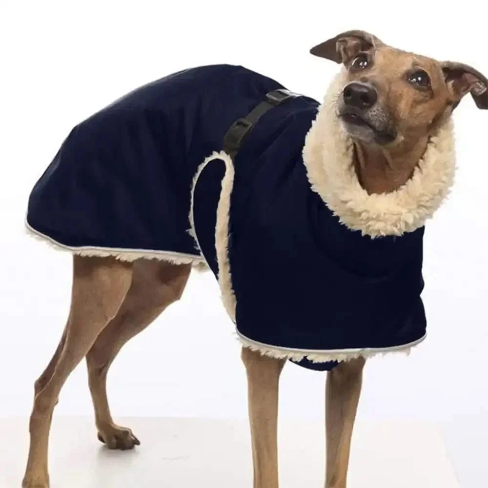 TechnuPet Pet Clothing Navy Blue / 4XL Waterproof Warm Dog Vest for Large Breeds